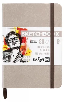 Produktbild von DFY Skizzenb A6 80Bl 140 g Maulw