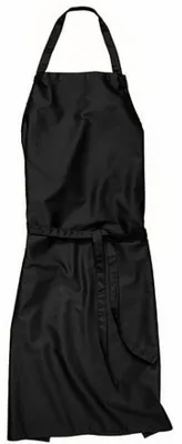 Image de CG Workwear - Tablier à bavette « Verona 90 GreeNature » LT1933 (taille unique) (noir)