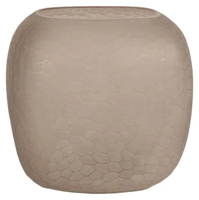 Produktbild von Kieselsteinvase M 26 cm - Braun - Glas