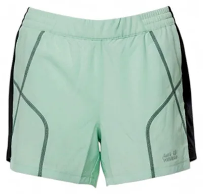 Produktbild von Jack Wolfskin Passion Trail Running Damen Shorts Grün Größe 38