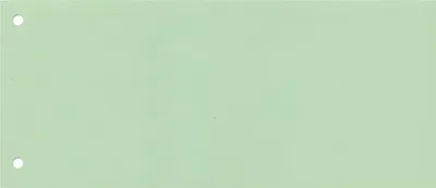 Produktbild von Trennstreifen RC grün 100 Blatt, 240x105mm, 160g - RC Karton