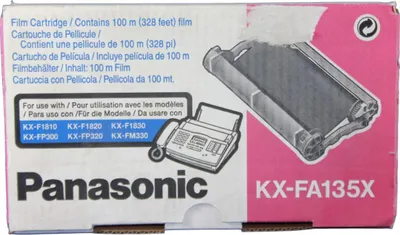 Immagine prodotto di Panasonic KX-FA135X Nastro, cartuccia - Nero - Trasferimento termico - 320 pagine - 1 pack