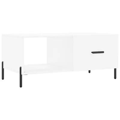 Produktbild von Couchtisch Weiß 90x50x40 cm Holzwerkstoff