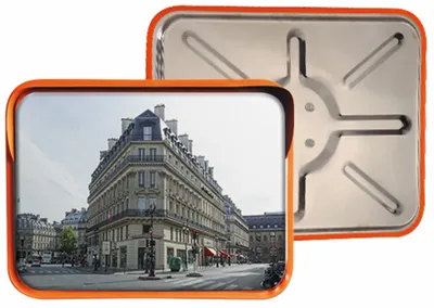 Produktbild von Verkehrsspiegel aus Edelstahl   x  x  - Stainless steel - Außenbereich - CMRH19Z946SCE0