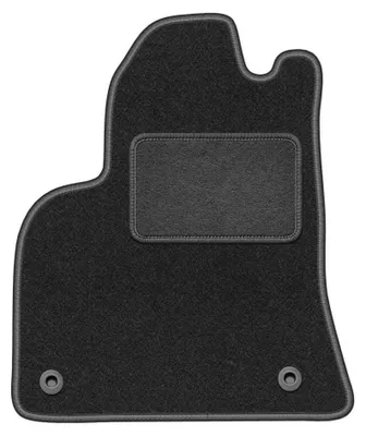 Produktbild von Fahrermatte Velours für Peugeot 3008 I 2009-2016 (Minivan) – 1-tlg, Graphit, passgenau – Wielganizator LUX