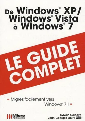 Image de De Windows XP Windows Vista à Windows 7