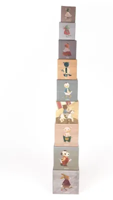 Produktbild von Egmont Toys Lernspiel Stapelpyramide - Freunde