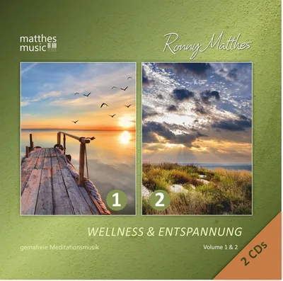 Produktbild von Wellness & Entspannung (1 & 2)-Gemafrei (2 Cds)