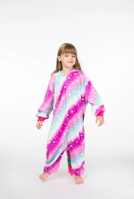 Produktbild von Kigurumi Onesie Pyjamas für Kinder Einhorn Galaxy, Größe 120