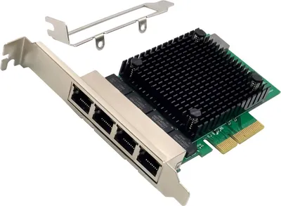 Obrázok produktu pre InLine 51127A, Pcie, RJ-45, Samec, PCIe 2.1, Pasívny, Čína