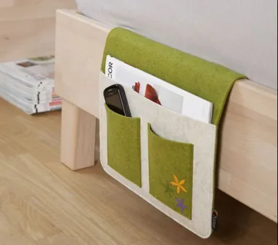 Produktbild von Bett Organizer Bett Buttler Slappy Aufbewahrungstasche am Bett Sofa für Smartphone Tablet Fernbedienung