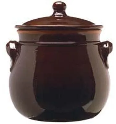 Productafbeelding van Terracotta braadpan Brunella met deksel - 18 cm