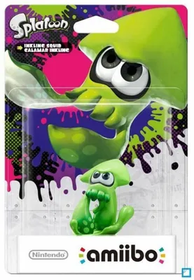 Zdjęcie produktu dla Nintendo Amiibo Inkling Squid, Interaktywna postać z gier, Nintendo Switch, Amiibo, Zielony, Wielobarwny, Nintendo, Nintendo Wii U, Nintendo 2DS, Nintendo 3DS, Nintendo 3DS XL, Nintendo Switch, Super Kirby Clash,...