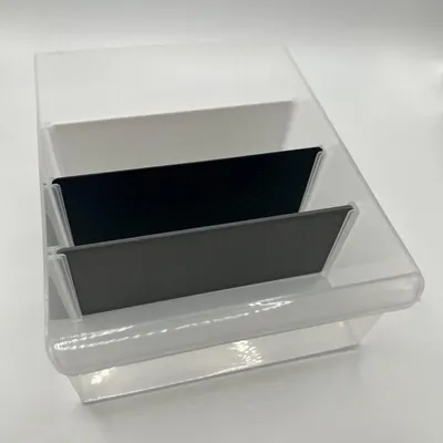 30 Trennwände, groß, schwarz, 107x48 mm, für Stanley-Magazin