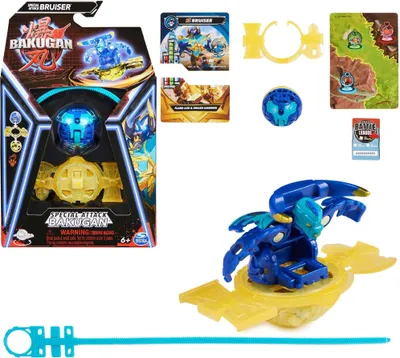 Produktbild von Bakugan Spezialangriff Bruiser Spinning Actionfigur + Karten