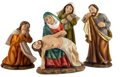 Padad-Figur, 8 cm, mehrfarbig, Kunstharz