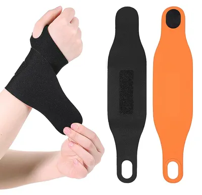 Image de Attelle de poignet - 2 pièces - Adaptée pour la main droite et la main gauche - Taille unique - Support de poignet - Attelle de poignet universelle