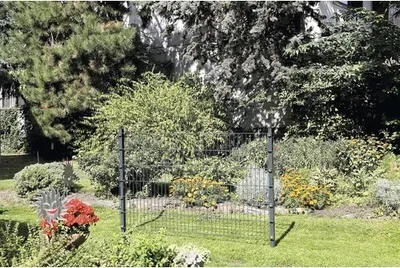 Zdjęcie produktu dla Podnośnik ogrodzeniowy Alberts z uchwytami zaciskowymi "Erhard" antracyt Długość: 600 mm