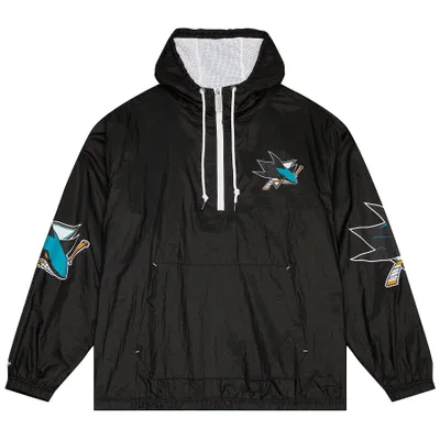 Produktbild von M&N Windbreaker Anorak Jacke - ORIGINS San Jose Sharks - L