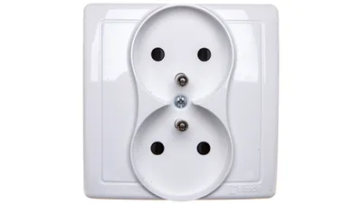 Zdjęcie produktu dla Kontakt-Simon BMGZ2Z/11, Biały, Plastik, IP20, 250 V, 80,5 mm, 45 mm