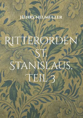 Produktbild von Ritterorden St. Stanislaus, Teil 3