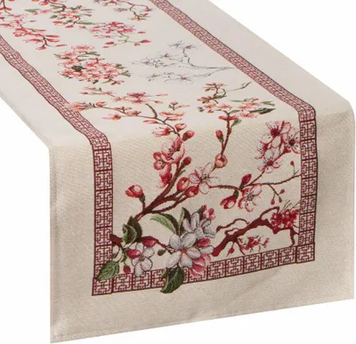 Image de Eurofirany Chemin de table Gobelin 40x100 Nappe crème