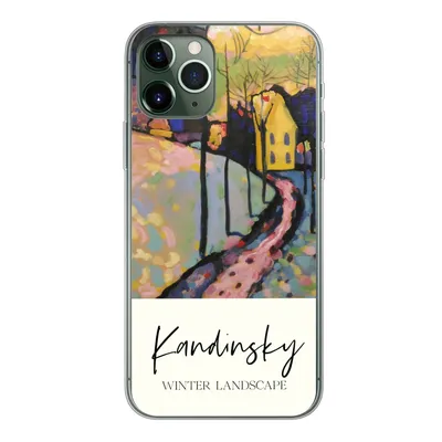 Produktbild von MuchoWow® Handyhülle Schutzhülle Hülle für iPhone 11 Pro Winterlandschaft - Wassily Kandinsky Silikon Softcase Handy Hülle - Handy