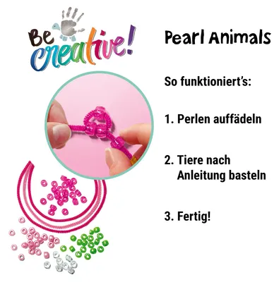 Immagine prodotto di Ravensburger 18249 BeCreative perline animali farfalle, fai da te per bambini dai 6 anni in su 18249