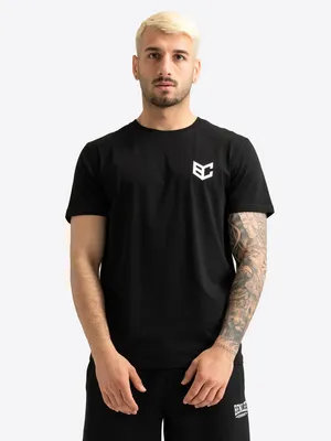 Produktbild von Herren T-Shirt normale Passform CUTCHOGUE Black/White M BENLEE