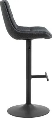 Image de Adisa tabouret de bar tissu gris.