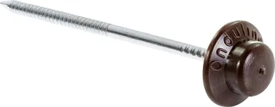 Produktbild von Onduline Dachnägel Nägel für Dachplatten Wandplatten 65 mm Kopf rund braun 100 Stk.