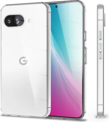 Produktbild von NALIA Hülle "GLAZE" für Google Pixel 9a - Klare TPU Schutzhülle, Anti-Gelb, Schlank & Leicht - Transparente Handyhülle