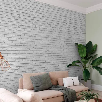 Produktbild von Vlies Fototapete - Gray Brick 150x105 cm Muster f-B-0308-a-a