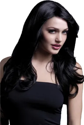 Produktbild von Fever - "Nicole" Perücke für Damen SM1867 (Einheitsgröße) (Schwarz)
