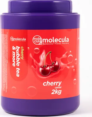 Produktbild von Popping Boba I Molekularer Kaviar Bubble Tea, Bubbles, Bubble Tea Perlen 2 KG I KIRSCHE