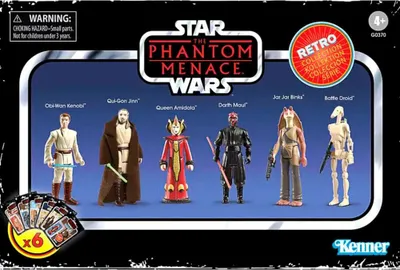 Zdjęcie produktu dla Zestaw figurek akcji Star Wars Phantom Menace 9,5 cm
