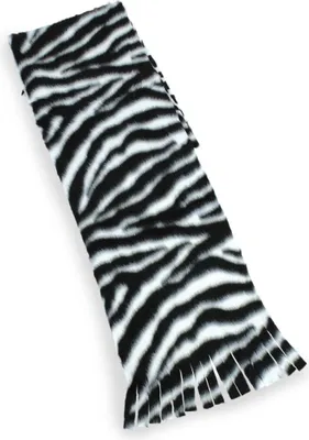 Produktbild von Plüschschal Zebra 160 cm x 20 cm Karneval Fasching Halloween Party Anime Cosplay