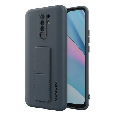 Zdjęcie produktu dla Wozinski etui Kickstand dla Xiaomi Redmi 9 - Granatowy KP10934