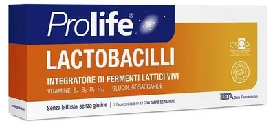 Immagine prodotto di Prolife Lactobacilli 7 Flaconcini Da 8 Ml