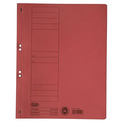 Immagine prodotto di ELBA Ösenhefter 100551875 DIN A4 kfm./Amtsheftung rot
