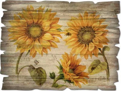 Produktbild von ARTland Holzbild Vintage Under the Sun III Größe: 40x30 cm