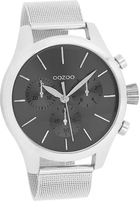 Produktbild von Oozoo Metall Damen Uhr Analog Quarzuhr Armband silber Timepieces D2UOC9099A