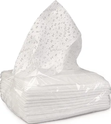 Produktbild von Tcher Polytex light 1-lagig, mit Polytex-Prgung wei L.ca.400 mmxB.ca.420 mm