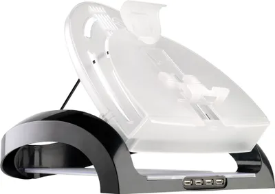 Zdjęcie produktu dla Fellowes 8024801, Czarny, Przezroczysty, Plastik, 43,2 cm (17"), 6 kg, 144 - 270 mm, 0 - 45°