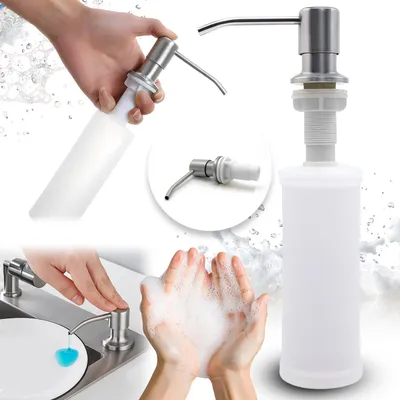Productafbeelding van Heckermann keuken: vloeistofdispenser, 500 ml, zilver