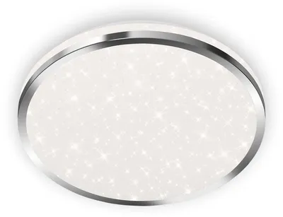 Obrázek produktu pro LED stropní svítidlo do koupelny IP44 hvězdný Imitace neutrální bílé světlo 28cm chrom