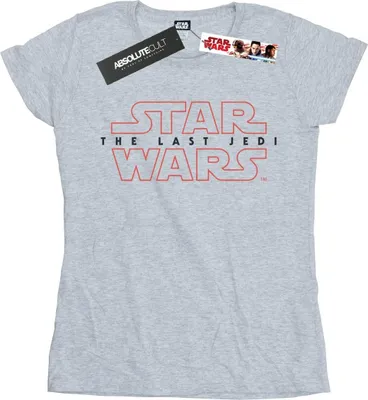 Produktbild von Star Wars - "The Last Jedi" T-Shirt für Damen BI42501 (XXL) (Grau)