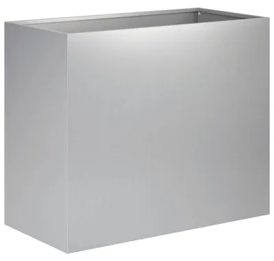 Produktbild von vidaXL Garten-Pflanzgefäß Silber 60 x 30 x 50 cm Verzinkter Stahl