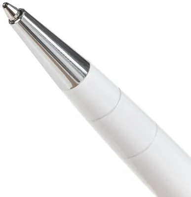 Produktbild von Wedo Touchpen Mini Stylus 2-in-1 10cm Weiß Eingabestift leitfähig Pen