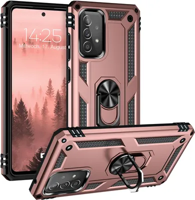 Produktbild von Armor Outdoor Handyhülle für Samsung Galaxy A52 / A52 5G / A52s 5G Handy Panzer Case Cover Schutzhülle Farbe: Rosegold